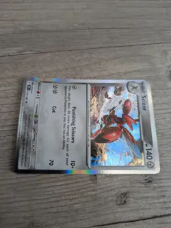 Scizor x4 Holo Pokemon TCG Card Nintendo 2023 141/197 Obsidian Flames - Image 3