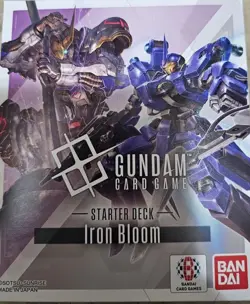 🔥 (Sealed) new English Gundam Card Game TCG Starter Deck ST05 Iron Bloom NM 🔥 - Image 1