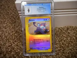 Rattata cgc 9 MNT Reverse Holo Expedition 2002 E-Reader card 128/165 psa Pokemon - Image 1