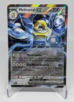 Pokemon Melmetal EX 104 Sv: Scarlet & Violet Promo Cards Holo - Image 1