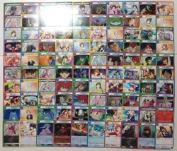 Lot of 100 UNION ARENA Card Set YuYu Hakusho, Idolmaster, NIKKE - Image 1