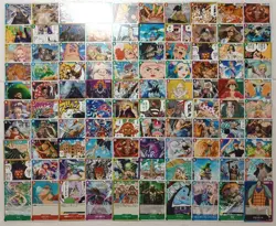 Lot of 100 Japanese ONE PIECE Cardgame Card Set TCG - Image 1