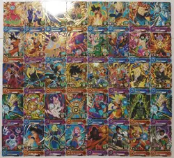 Lot of 40 Japanese Dragon Ball Super Dragonball Heroes TCG Rare Card Set - Image 1