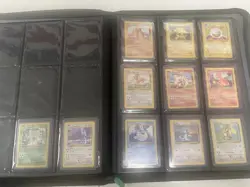 Complete Base Set 17-102 NM-LP Rare Commons And Uncommons Non Holo Pokemon Cards - Image 1