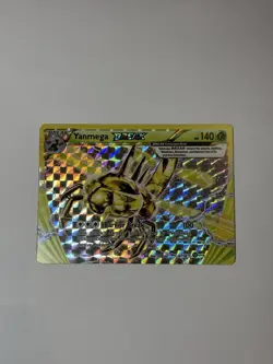 Yanmega BREAK 8/114 Steam Siege Rare BREAK Pokemon Card NM - Image 1