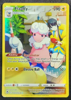 Flaafy TG03/TG30 Silver Tempest Trainer Gallery Ultra Rare Pokemon Card - Image 1