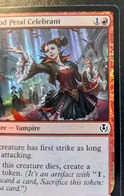 Blood Petal Celebrant 0144 INR Foil Common Innistrad Remastered MTG - Image 3