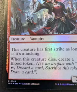 Blood Petal Celebrant 0144 INR Foil Common Innistrad Remastered MTG - Image 4