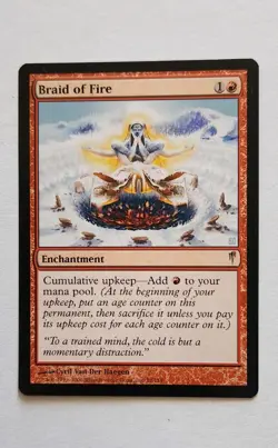 MTG Braid of Fire Coldsnap Regular - Image 1