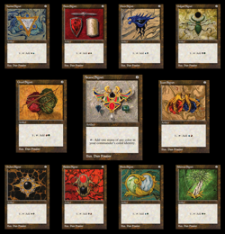 Signets Foil Etched full set secret lair including Arcane Signet - Image 2