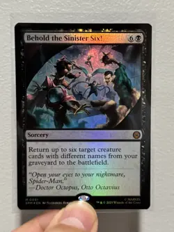 Behold the Sinister Six! - Marvel's Spider-Man - SPM M 0051 FOIL - Image 1