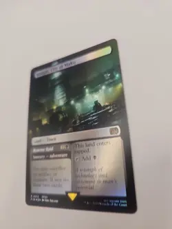 Midgar, City of Mako (Borderless) #313 FOIL MTG Final Fantasy FIN NM - Image 3