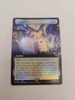 FOIL Coin of Fate (Extended Art) FINAL FANTASY Commander - Near Mint - Image 1