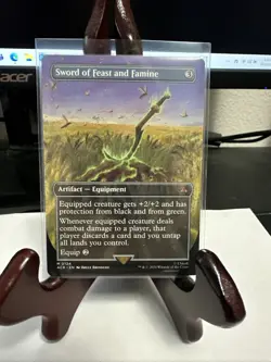 Sword of Feast and Famine (Borderless) Universes Beyond: Assassin's Creed... - Image 1