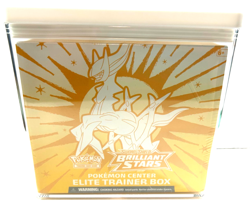 POKEMON ELITE TRAINER BOX BRILLIANT STARS POKEMON CENTER ETB NEW SEALED W/CASE ! - Image 1