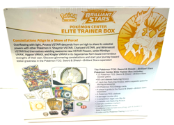 POKEMON ELITE TRAINER BOX BRILLIANT STARS POKEMON CENTER ETB NEW SEALED W/CASE ! - Image 3