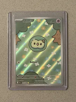 2025 Pokemon english Solosis 118/086 Illustration Rare Black Bolt NM - Image 1