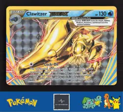 2016 Pokemon XY Steam Siege 35/114 Clawitzer BREAK - Image 1