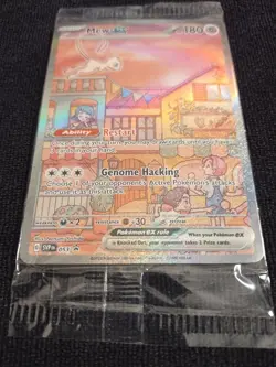 Mew ex SVP 053 Pokemon TCG Scarlet Violet 151 Black Star Promo Full Art SEALED - Image 3