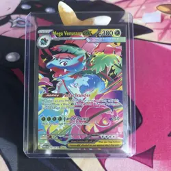 Mega Venusaur EX SIR 177/132 Mega Evolution English pokemon TCG Pack Fresh - Image 1