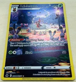Kricketune GG02/GG70 - Galarian Gallery Crown Zenith Sword & Shield Pokemon NM - Image 2