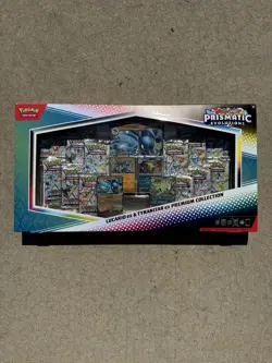 2x - Pokemon Prismatic Evolutions Lucario EX and Tyranitar EX Premium Collection - Image 2