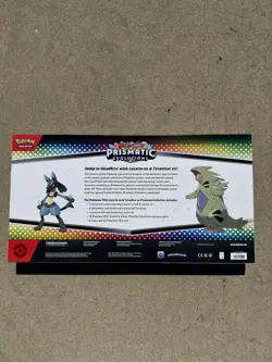 2x - Pokemon Prismatic Evolutions Lucario EX and Tyranitar EX Premium Collection - Image 3