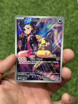 Pokemon TCG Marnie's Morpeko SVP 206 Rival Battle Deck Black Star Promo - Image 1