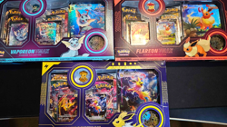 Pokemon Eeveelution Vmax Premium Collection Vaporeon Flareon Jolteon Set of 3 - Image 1