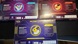 Pokemon Eeveelution Vmax Premium Collection Vaporeon Flareon Jolteon Set of 3 - Image 2