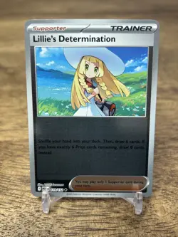 Lillie's Determination (Reverse Holo) 119/132 Uncommon Pokemon Mega Evolution - Image 1