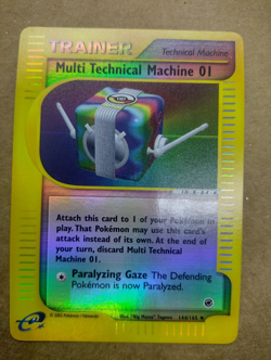 Pokemon Expedition MULTI TECHNICAL MACHINE 01 144/165 Reverse Holo Near Mint - Image 1