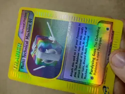 Pokemon Expedition MULTI TECHNICAL MACHINE 01 144/165 Reverse Holo Near Mint - Image 4