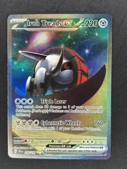 Iron Treads EX 248/198 - Scarlet & Violet Base Set Holo SIR Pokemon Card - LP - Image 1