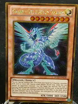 Yu-Gi-Oh! Galaxy-Eyes Photon Dragon PGLD-EN038 GUR MP - Image 1
