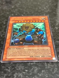 Andro Sphinx EP1-EN002 Yu-Gi-Oh! Movie Exclusive Pack ULTRA RARE *NEAR MINT* - Image 2