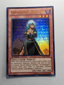 Yugioh | Ultra Rare 1st Ed NM | Gravekeeper's Nobleman - LVAL-EN031 - Image 1