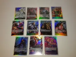 One Piece bulk 700+ card lot - common, uncommon, foil R, plus 11 foil SR - Image 2