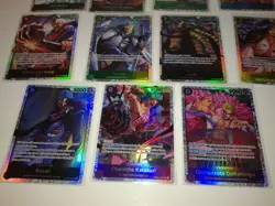 One Piece bulk 700+ card lot - common, uncommon, foil R, plus 11 foil SR - Image 5
