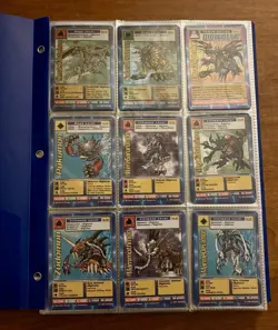 Vintage Digimon Card Lot (150) Digimon TCG Bandai Unlimited Edition 1999-2000 - Image 1