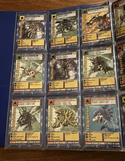 Vintage Digimon Card Lot (150) Digimon TCG Bandai Unlimited Edition 1999-2000 - Image 3