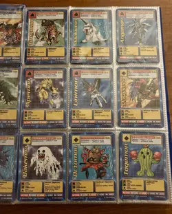 Vintage Digimon Card Lot (150) Digimon TCG Bandai Unlimited Edition 1999-2000 - Image 4