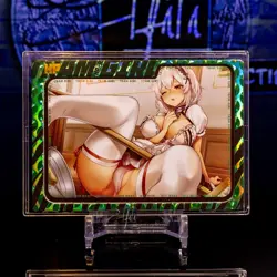 Waifu Card Premium Framed Holo Foil HP Rare ACG Private Girl HP-8 - Image 1