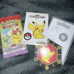 2x 2023 McDonald's Pokemon #1 Contest Battle Card TCG Happy Meal Box - Image 3
