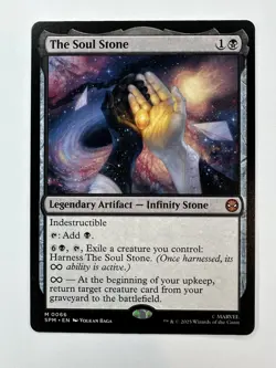The Soul Stone #66 MTG Marvel Spider-man WotC Non Holo - NM - Image 1