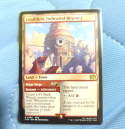 MTG Lindblum, Industrial Regency English Final Fantasy Land 2025 F/S N/M - Image 1