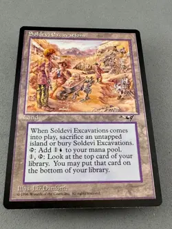 Soldevi Excavations Alliances Regular MTG-Never Played NM-Vintage-Reserve List - Image 3