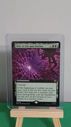 2025 Marvel's Magic The Gathering MTG #268 Web Of Life And Destiny Regular - Image 3