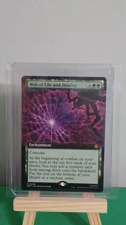 2025 Marvel's Magic The Gathering MTG #268 Web Of Life And Destiny Regular - Image 5