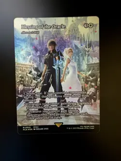 MTG Final Fantasy English Blessing of the Oracle Akroma's Will 0021 Foil - Image 1